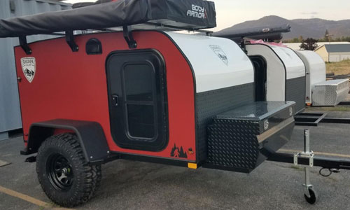 Blackout Sherpa Trailer Red