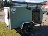 Blue Off-Road Teardrop Trailer