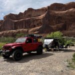 Moab Trailer Camping