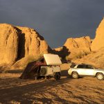 Desert camping