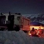 Winter camping Mt. Baker
